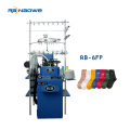 rb 6f full automatic computerized multi-functional plain socks knitting machines cheap price harga mesin kaos kaki in italy